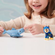 فیگور چیس همراه با کوسه کوچولو سگ های نگهبان Paw Patrol سری Aqua Pups, image 2