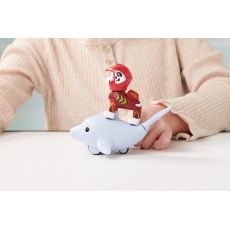 فیگور مارشال همراه با دلفین کوچولو سگ های نگهبان Paw Patrol سری Aqua Pups, image 7