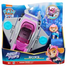 زیردریایی سفره ماهی همراه با فیگور اسکای سگ های نگهبان Paw Patrol سری Aqua Pups, تنوع: 6065229-Skye, image 19