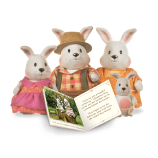 خانواده 4 نفری خرگوش های Li'l Woodzeez مدل Hoppingood, image 5