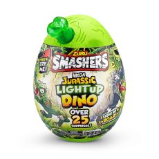 تخم داینو اسمشرز Smashers سری مگا ژوراسیک لایت آپ Mega Jurassic Lightup چراغدار با استخوان سبز, تنوع: 74108-Green, image 9
