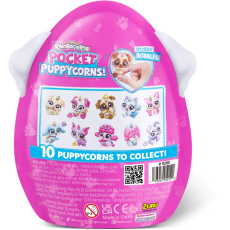 عروسک سورپرایزی رینبوکورنز RainBocoRns سری Pocket Puppycorns 5 سورپرایزی با شاخ نقره ای, تنوع: 9285SQ1-Silver, image 7