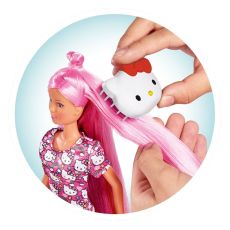 عروسک 29 سانتی Steffi Love مدل Hello Kitty با موهای رنگین کمانی, image 3