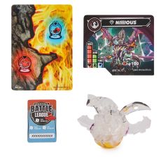 پک تکی باکوگان Bakugan مدل Nillious الماسی, تنوع: 6066716-Nillious, image 4