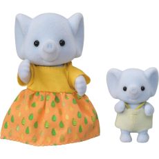 خانه 3 طبقه Blue Terrace همراه با عروسک مادر و فرزند Sylvanian Families, image 8