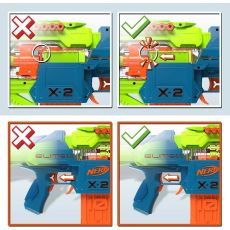 تفنگ نرف Nerf مدل Elite 2.0 Double Punch, image 8