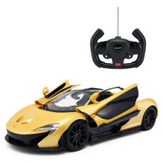 ماشین کنترلی Mclaren مدل P1 GTR با دربهای بازشونده (زرد), image 