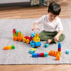 بلاک های ساختنی Fisher Price مدل قطار موزیکال ABC, image 2