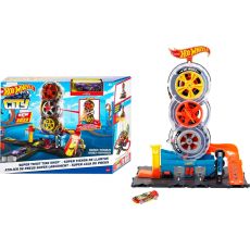 پیست ماشین های Hot Wheels سری  Cityمدل  Super Twist Tire Shop, image 