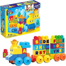 بلاک های ساختنی Fisher Price مدل قطار موزیکال ABC, image 