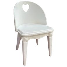 صندلی قلبی سفید چوبی کاما, تنوع: 11011-CM-Chair, image 8