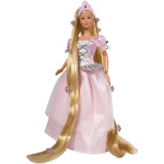 عروسک 29 سانتی Steffi Love مدل Rapunzel با لباس صورتی, تنوع: 10573883-Pink, image 2