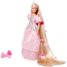 عروسک 29 سانتی Steffi Love مدل Rapunzel با لباس صورتی, تنوع: 10573883-Pink, image 3