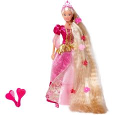 عروسک 29 سانتی Steffi Love مدل Rapunzel با لباس سرخابی, تنوع: 105738831-magenta, image 2