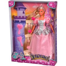عروسک 29 سانتی Steffi Love مدل Rapunzel با لباس صورتی, تنوع: 10573883-Pink, image 6
