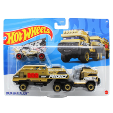 تریلی و ماشین Hot Wheels مدل Baja Battalion, تنوع: BDW51-Baja Battalion, image 6