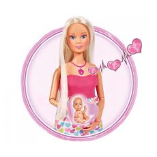 عروسک 29 سانتی Steffi Love با نوزاد تازه متولد شده, image 8