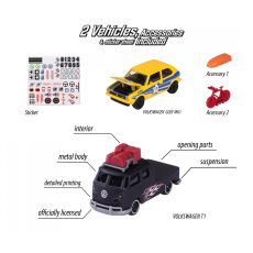پک دوتایی ماشين های ماجراجویی Majorette مدل Volkswagen, تنوع: 212055006-Black and Yellow, image 4