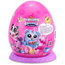 عروسک سورپرایزی رینبوکورنز RainBocoRns سری Eggzania Mini Mania با شاخ بنفش, تنوع: 9296-Purple, image 10