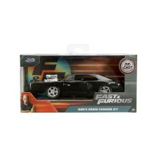 ماشین فلزی دوج چارجر Fast & Furious مدل Gloss Black با مقیاس 1:32, تنوع: 253202000-Dom's 1970 Dodge Charger, image 3