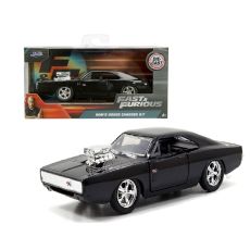 ماشین فلزی دوج چارجر Fast & Furious مدل Gloss Black با مقیاس 1:32, تنوع: 253202000-Dom's 1970 Dodge Charger, image 