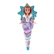 عروسک قیفی پرنسس برفی Sparkle Girlz مدل Winter Princess با لباس بنفش, تنوع: 24112 - Winter Princess Purple, image 3