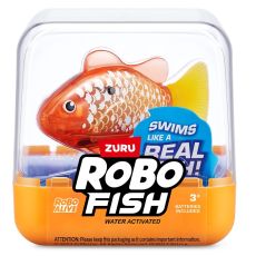 ماهی کوچولوی نارنجی با دم زرد رباتیک روبو فیش Robo Fish, تنوع: 7191 - Orange 2, image 