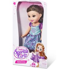 عروسک 33 سانتی پرنسسی Sparkle Girlz مدل Princess با لباس فیروزه ای, تنوع: 100287 - Turquoise, image 4