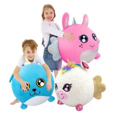 عروسک بزرگ سورپرایزی یونیکورن پولیشی بادی Biggies, تنوع: BIG001-UN-Unicorn, image 8