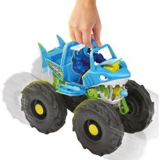 ماشین Thrash Mobile گو جیت زو با عروسک فشاری Goo Jit Zu, image 5