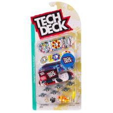 ست 4 تایی اسکیت انگشتی 96 میلی متری تک دک Tech Deck سری المپیک پاریس 2024 مدل Papa, image 