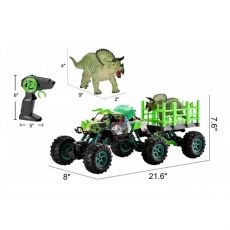 ماشین کنترلی آفرودی Crazon مدل Dinosaur Truck با مقیاس 1:14, image 3