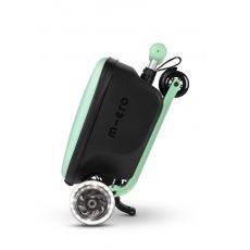 اسکوتر چمدانی جمع شو نعنایی Micro با چرخ های چراغ دار, image 7