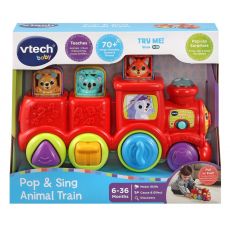 قطار موزیکال Vtech مدل Pop and Sing Animal Train, image 