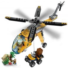 لگو مدل هلیکوپتر باربری جنگل سری سیتی (60158), image 2