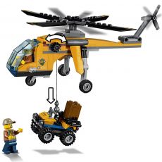 لگو مدل هلیکوپتر باربری جنگل سری سیتی (60158), image 3