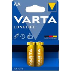 باتری قلمی وارتا مدل Alkaline AA Longlife بسته 2 عددی, image 
