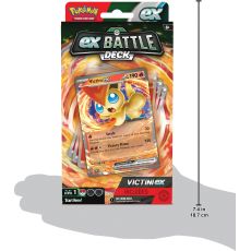 پک کارت بازی 60 تایی Pokemon سری ex Battle Deck مدل Victini ex, تنوع: PK290-85754-Victini ex, image 3