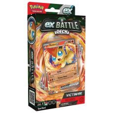 پک کارت بازی 60 تایی Pokemon سری ex Battle Deck مدل Victini ex, تنوع: PK290-85754-Victini ex, image 
