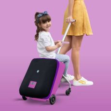 چمدان بنفش سوار شدنی 3 در 1 Micro, تنوع: ML0032-Violet, image 2