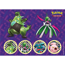 صندوقچه فلزی کارت بازی 60 تایی Pokemon مدل تابستان 2024 سبز, تنوع: PK210-85838-Green, image 2