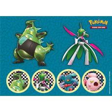 صندوقچه فلزی کارت بازی 60 تایی Pokemon مدل تابستان 2024 سبز, تنوع: PK210-85838-Green, image 5