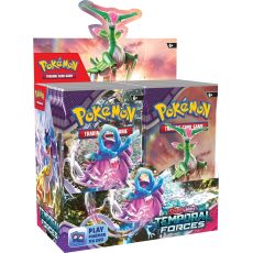 باکس کامل شامل 36 پک 10 تایی کارت بازی Pokemon سری 05 Scarlet and Violet, image 