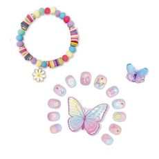 ست دستبند و انگشتر Dazzle Nails مدل پروانه ای, image 4