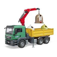 کامیون بازیافت شیشه MAN برودر Bruder, image 