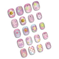 پک 20 تایی ناخن مصنوعی Groovy Nails مدل گل, image 2