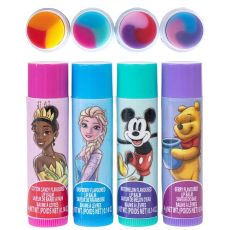 پک 4 تایی لیپ بالم های رنگارنگ دیزنی Disney همراه با کیف, image 2