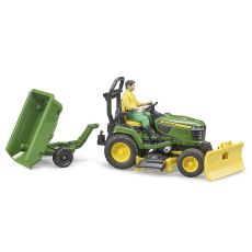 تراکتور John Deere به همراه تریلر برودر Bruder, image 3