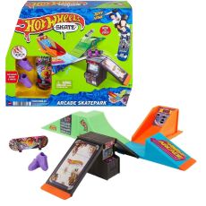 پیست اسکیت انگشتی Hot Wheels مدل Arcade Skatepark, تنوع: HGT91-Arcade, image 