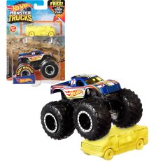 پک 2 تایی ماشین Hot Wheels سری Monster Truck مدل Racing, تنوع: GRH81-Racing, image 
